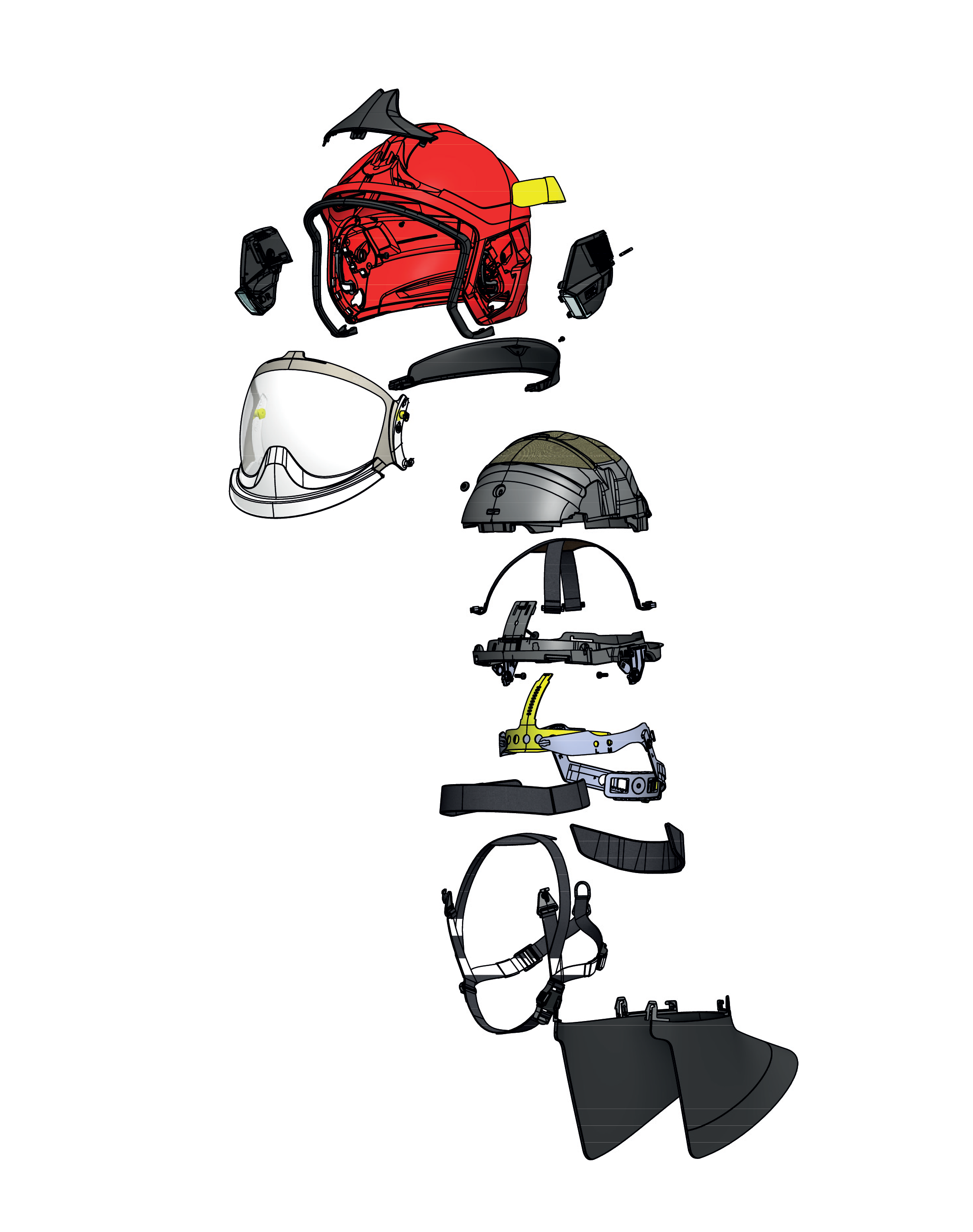 Screws, M4x12, 50 pcs